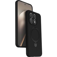 Lvsqvr Newface Xiaomi Mi 15T Regal Magsafe Standlı Kapak - Siyah