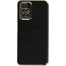 Xiaomi Redmi 10 2022 Kılıf Volet Silikon - Siyah