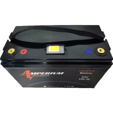Amperium 25.6V 100AH Lifepo4 Akü-20 Yıl Ömür