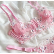 Assina Papatya Bralet Sütyen Takimi
