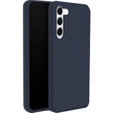 Samsung Galaxy S24 Kılıf First Silikon - Lacivert
