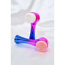 Kokoş Karışık Renk Çift Taraflı Yüz Cilt Fırçası Silikon Siyah Nokta  Temizleme Aparatı