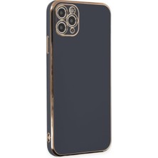 Iphone 11 Pro Max Kılıf Volet Silikon - Siyah