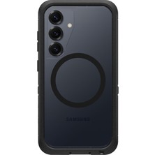 Gfc Life Store Serisi Xt Şeffaf Kılıf Mıknatıslı Samsung Galaxy S25 Için, Darbeye Dayanıklı, Düşmeye Dayanıklı, Ultra Sağlam, Koruyucu Kılıf, Askeri Standartlara Göre 7x Test Edildi, Şeffaf/siyah