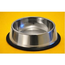 Kaymaz Tabanlı Paslanmaz Çelik Mama Kabı 8oz