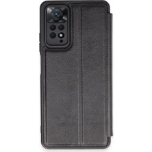 Freedom Storee Xiaomi Redmi Note 12 Pro 4g Kılıf Flip Cover - Siyah