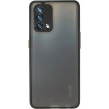 Oppo A74 4g Kılıf Montreal Silikon Kapak - Siyah