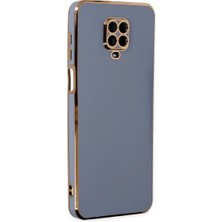 Xiaomi Redmi Note 9 Pro Kılıf Volet Silikon - Mavi