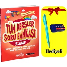 Oscar Yayınları 3.sınıf Tüm Dersler Soru Bankası - Hediyeli ( Versatil Uçlu Kalem, Silgi )