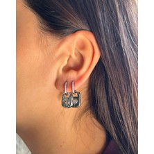 Nunu Takı Kalpli Minimal Küpe