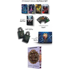 Ephesus Yayınları Ötanazi Okulu 4 Kitap Hediyeli Kutu Ciltli ve Medusa'nın Ölü Kumları 3 Ciltli Yan Boyalı