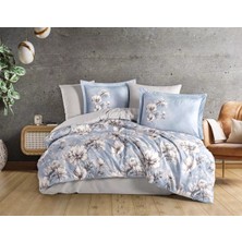 Bilfold Çift Kişilik Poplin Nevresim Larmina Sky