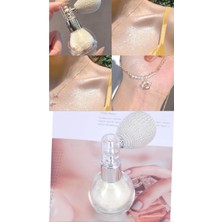 Kokoş Gümüş Renk Pompalı Vücut Simi