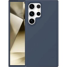 Samsung Galaxy S24 Ultra Kılıf First Silikon - Lacivert