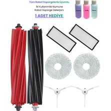 Ropalde Roborock Qrevo Master Robot Süpürge Uyumlu 8'li - Yedek Parça Seti