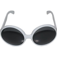 80 Li Yıllar Beyaz Renk Nostalji Yeşilçam Parti Gözlüğü