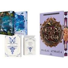 Ephesus Yayınları Gökçen Iki Kitaplık Kutulu Set Ciltli Yan Boyalı ve Medusa'nın Ölü Kumları 3 Ciltli Yan Boyalı