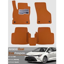 Guerrino Toyota Corolla Hybrid Sedan (2019-2025) Uyumlu Eva Paspas Tam Set–oto Paspas,araca Özel