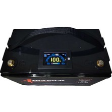 Amperium 25.6V 100AH Lifepo4 Akü-20 Yıl Ömür