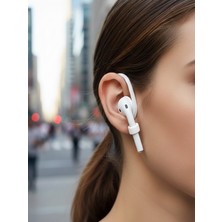 Generic Airpods Uyumlu Düşme Önleyici Kulak Askısı - Esnek Tpu Konforlu Tasarım, Spor ve Koşu Için Özel