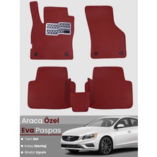 Guerrino Volvo S60- 2011-2018) Uyumlu Eva Paspas Tam Set–oto Paspas,araca Özel,tam Koruma,kolay Montaj