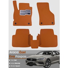 Guerrino Volvo S60 (2019-2025) Uyumlu Eva Paspas Tam Set–oto Paspas,araca Özel,tam Koruma,kolay Montaj