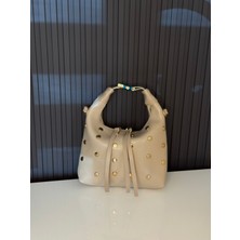 Jaseco Zımba Detaylı Deri Hobo El Çantası