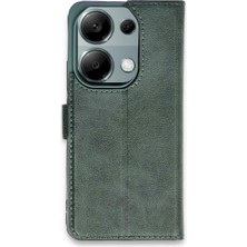 Xiaomi Redmi Note 13 Pro 4g Kılıf Trend S Plus Kapaklı Kılıf - Yeşil