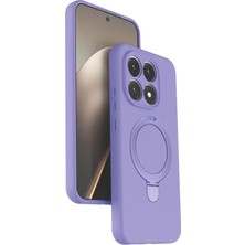 Lvsqvr Newface Xiaomi Mi 15T Regal Magsafe Standlı Kapak - Lila