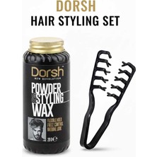 Synee Saç Şekillendirici Pudra Toz Wax 20G Mucizevi Tarak - Set