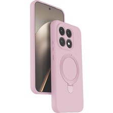 Lvsqvr Newface Xiaomi Mi 15T Regal Magsafe Standlı Kapak - Açık Pembe