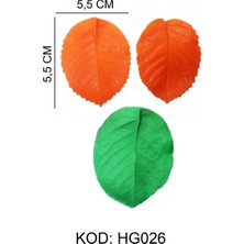 Pozitif Silikon Kalıp  Yaprak HG-026