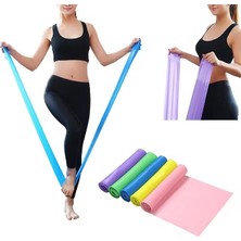Sanal Trend 1 Adet 150 x 15 cm Pilates Bandı Jimnastik Plates Lastiği Egzersiz Aerobik Bant