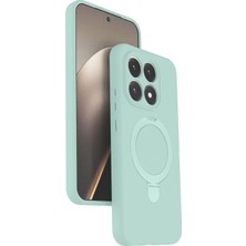 Lvsqvr Newface Xiaomi Mi 15T Regal Magsafe Standlı Kapak - Su Yeşili