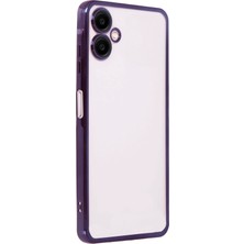 Sptrns Newface Samsung Galaxy A07 4g Razer Lensli Silikon - Mor