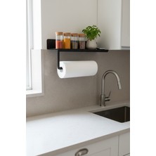 Grandmix Metal Mutfak Rafı ve Kağıt Havluluk Askısı Baharatlık Düzenleyici