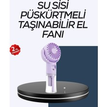 Karahanbey Masaüstü ve Elde Kullanıma Uygun Su Buharlı Şarjlı Fan