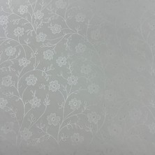 AYZUN Parlak Minik Çiçek Yaprak Desen Duvar Kağıdı 2801