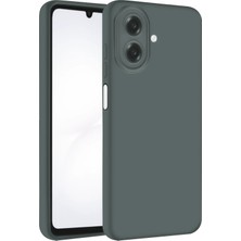 Sptrns Newface Samsung Galaxy A07 4g Nano Içi Kadife Silikon - Gri