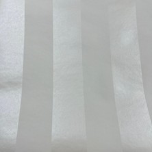 AYZUN Krem Beyaz Çizgili Duvar Kağıdı 2804