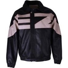 Trender 26YDS3000001 Siyah Erkek Deri Ceket 940