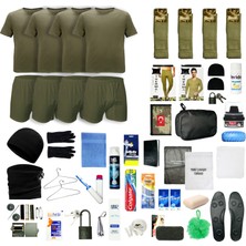 Askerimalzeme.com 4'lü Kışlık Tavsiye Havacı Bedelli Asker Seti