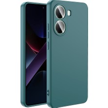 Ceponya Poco X7 Pro Kılıf Lansman Tasarım Iç Yüzeyi Kadife Silikon