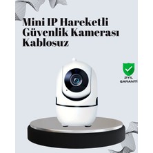 Karahanbey Akıllı Kontrol ve Hareket Takipli 1080P Kablosuz Güvenlik Kamerası – Gece Görüşlü ve Iki Yönlü Sesl