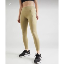 Nike Go Firm-Support Mid-Rise 7/8 Running Yüksek Belli Yeşil Kadın Tayt DQ5692-276