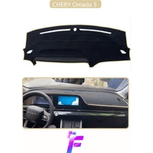 Guerrino Chery Omada 5 Uyumlu Torpido Örtüsü | Çatlama ve Isıya Karşı Tam Koruma | Oto Aksesuar | D31