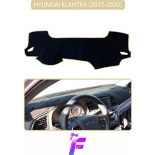 Guerrino Hyundai Elantra (2017-2020) Uyumlu Torpido Örtüsü | Yansıma Önleyici | Hızlı Montaj | Koruma | G19
