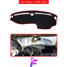 Guerrino Fıat Albea (1999-2005) Araca Özel Torpido Örtüsü | Ön Göğüs Kılıfı | Tam Koruma | Oto Aksesuar | E45