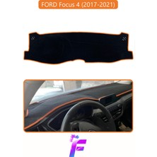 Guerrino Ford Focus 4 (2017-2021) Uyumlu Torpido Örtüsü | Kolay Montaj | Kaymaz Tasarım | Tam Uyum | F10