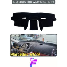 Guerrino Mercedes Vito (2003-2014) Uyumlu Torpido Örtüsü | Kolay Montaj | Yansıma Önleyici | Koruma | G92